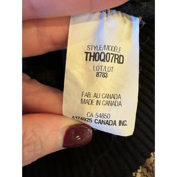 The Range Shirt Women XS Black Ribbed Knit Double Strap‎ Cropped Alloy Tank Top - Picture 9 of 10